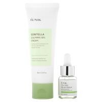 ราคา iUNIK, Centella Edition Skin Care Set, Cream & Mini Serum, 2 Piece Set (IUK-08027)