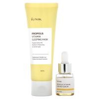 ราคา iUNIK, Propolis Edition Skin Care Set, Cream & Mini Serum, 2 Piece Set (IUK-08028)