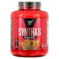 ราคา BSN, Syntha-6 Isolate, Protein Powder Drink Mix, Peanut Butter Cookie, 4.02 lb (1.82 kg) (BSN-00275)