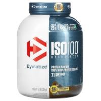 ราคา Dymatize, ISO100 Hydrolyzed, 100% Whey Protein Isolate, Gourmet Chocolate, 5 lb (2.3 kg) (DYZ-35318)