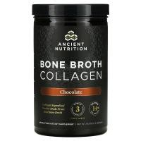 ราคา Dr. Axe / Ancient Nutrition, Bone Broth Collagen, Chocolate, 1.2 lb (528 g) (ATN-02040)