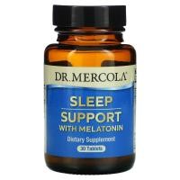 ราคา Dr. Mercola, Sleep Support with Melatonin, 30 Tablets (MCL-03147)