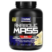 ราคา USN, Anabolic Mass, Vanilla, 6 lbs (2.72 kg) (USN-94466)