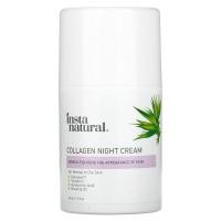 ราคา InstaNatural, Collagen Night Cream, 1.7 fl oz (50 ml) (สินค้าเลิกจำหน่าย) (IST-00775)