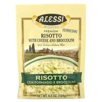 ราคา Alessi, Premium Risotto with Cheese and Broccolini and Italian Arborio Rice, 6.5 oz (184 g) (ASI-00315)