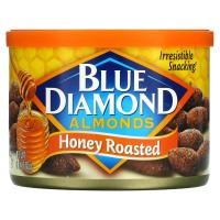 ราคา Blue Diamond, Almonds, Honey Roasted, 6 oz (170 g) (DIA-07256)