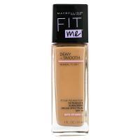 ราคา Maybelline, Fit Me, Dewy + Smooth Foundation, 125 Nude Beige, 1 fl oz (30 ml) (MBY-23867)