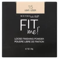 ราคา Maybelline, Fit Me, Loose Finishing Powder, 15 Light, 0.7 oz (20 g) (MBY-50202)