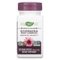 ราคา Nature's Way, Premium Blend, Echinacea Root Complex, 450 mg, 100 Vegan Capsules (NWY-17350)