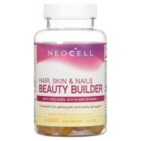ราคา NeoCell, Hair, Skin & Nails Beauty Builder, Lemon, 60 Gummies (NEL-13266)