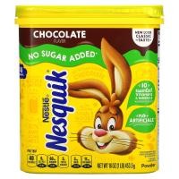 ราคา Nesquik, Nestle Powder, Chocolate, No Sugar Added, 16 oz (453.5 g) (NSQ-81320)