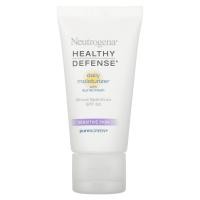 ราคา Neutrogena, Healthy Defense, Daily Moisturizer with Sunscreen, Broad Spectrum SPF 50, Sensitive Skin, 1.7 fl oz (50 ml) (NGN-86021)