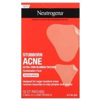 ราคา Neutrogena, Stubborn Acne Ultra-Thin Blemish Patches , 10 Count (NGN-06438)
