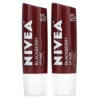 ราคา Nivea, Tinted Lip Care, Blackberry, 2 Pack, 0.17 oz (4.8 g) Each (NIV-02476)