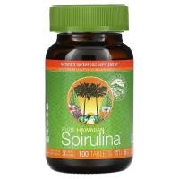 ราคา Nutrex Hawaii, Pure Hawaiian Spirulina, 100 Tablets (NHI-01001)