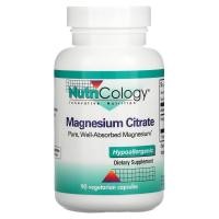 ราคา Nutricology, Magnesium Citrate, 90 Vegetarian Capsules (ARG-50240)