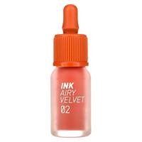 ราคา Peripera, Ink Airy Velvet Lip Tint, 02 Selfie Orange Brown, 0.14 oz (4 g) (PPA-49122)