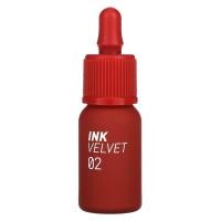 ราคา Peripera, Ink Velvet Lip Tint, 02 Celeb Deep Rose, 0.14 oz (4 g) (PPA-49504)