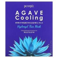 ราคา Petitfee, Agave Cooling Hydrogel Beauty Face Mask, 5 Sheets, 1.12 oz (32 g) Each (PTT-85045)