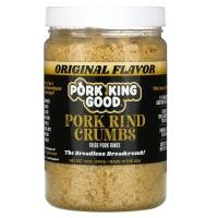 ราคา Pork King Good, Pork Rind Crumbs, Original, 12 oz (340 g) (POK-00225)