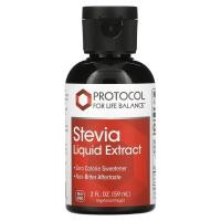 ราคา Protocol for Life Balance, Stevia Liquid Extract, 2 fl oz (59 ml) (PRT-16955)