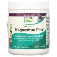 ราคา Pure Essence, Ionic-Fizz, Magnesium Plus, Mixed Berry, 12.06 oz (342 g) (PUR-03109)