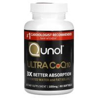 ราคา Qunol, อัลตร้าโคคิวเทน ขนาด 100 มก. บรรจุแคปซูลนิ่ม 60 แคปซูล (QNL-00124)