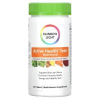 ราคา Rainbow Light, Active Health Teen , 90 Tablets (RLT-11202)