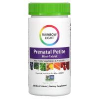 ราคา Rainbow Light, Prenatal Petite Mini-Tablet, 180 Mini-Tablets (RLT-20183)
