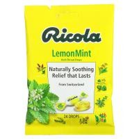 ราคา Ricola, Herb Throat Drops, Lemon Mint, 24 Drops (RIC-07948)