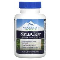 ราคา RidgeCrest Herbals, SinusClear บรรจุแคปซูลวีแกน 60 แคปซูล (RDH-00587)