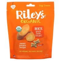 ราคา Riley’s Organics, Dog Treats, Small Bone, Sweet Potato Recipe, 5 oz (142 g) (RLO-00440)