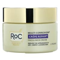 ราคา RoC, Multi Correxion, Crepe Repair, Face & Neck Cream, 1.7 oz (48 g) (ROC-21022)