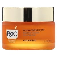 ราคา RoC, Multi Correxion, Revive + Glow, Gel Cream + Vitamin C, 1.7 oz (48 g) (ROC-21006)