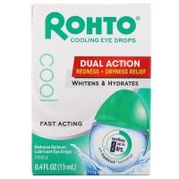 ราคา Rohto, ยาหยอดตาสูตรเย็น ออกฤทธิ์สองส่วน บรรเทาอาการตาแดง + ตาแห้ง ขนาด 0.4 ออนซ์ (13 มล.) (RTO-01074)
