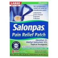 ราคา Salonpas, Pain Relief Patch, Large, 9 Patches (SLP-67509)