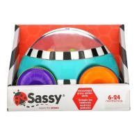 ราคา Sassy, Inspire the Senses, Pop n' Push Car, 6 - 24 Months, 1 Car (SSY-80042)
