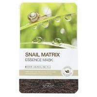 ราคา Scinic, Snail Matrix Essence Beauty Mask, 1 Sheet, 0.67 fl oz (20 ml) (SIC-47884)