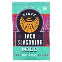 ราคา Siete, Taco Seasoning, Mild, 1.31 oz (37 g) (SEF-00775)