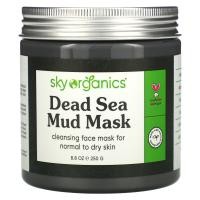 ราคา Sky Organics, Dead Sea Mud Beauty Mask, 8.8 fl oz (250 g) (SYO-00707)
