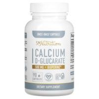 ราคา SMNutrition, Calcium D-Glucarate + BioPerine, 500 mg, 90 Capsules (SMO-45805)