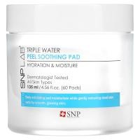 ราคา SNP, LAB+, Triple Water Peel Soothing Pad, 60 Pads (SNP-84369)