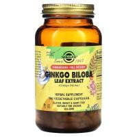 ราคา Solgar, Ginkgo Biloba Leaf Extract, 180 Vegetable Capsules (SOL-04132)