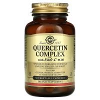 ราคา Solgar, Quercetin Complex with Ester-C Plus, 50 Vegetable Capsules (SOL-02318)