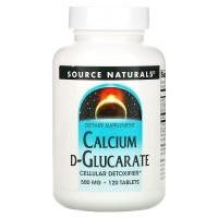 ราคา Source Naturals, Calcium D-Glucarate, 500 mg, 120 Tablets (SNS-00871)