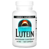 ราคา Source Naturals, Lutein, 20 mg, 120 Capsules (SNS-02601)