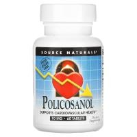 ราคา Source Naturals, Policosanol, 10 mg, 60 Tablets (SNS-01448)