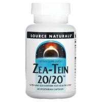 ราคา Source Naturals, Zea-Tein 20/20, 60 Vegetarian Capsules (SNS-02647)