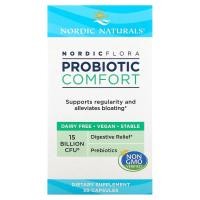 ราคา Nordic Naturals, Nordic Flora Probiotic, Comfort, 15 Billion CFU, 30 Capsules (NOR-01676)
