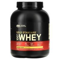 ราคา Optimum Nutrition, Gold Standard, 100% Whey, Banana Cream, 5 lbs (2.27 kg) (OPN-02957)
